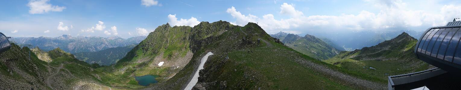 Silvretta Montafon | Panorama Bahn am Hochjoch