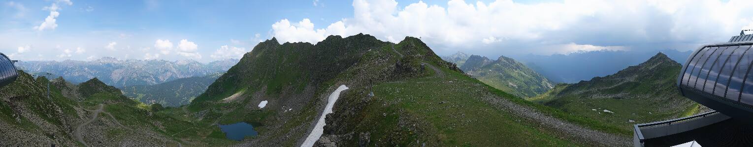 Silvretta Montafon | Panorama Bahn am Hochjoch
