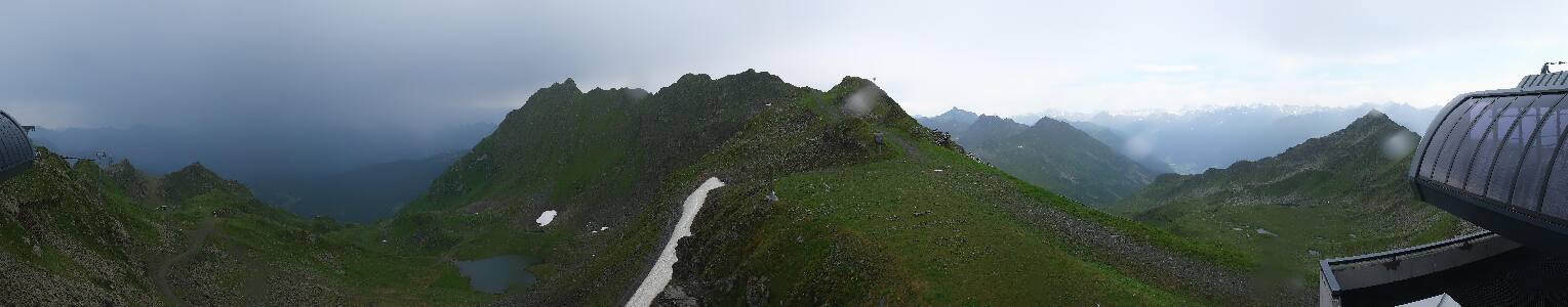 Silvretta Montafon Panorama Bahn am Hochjoch