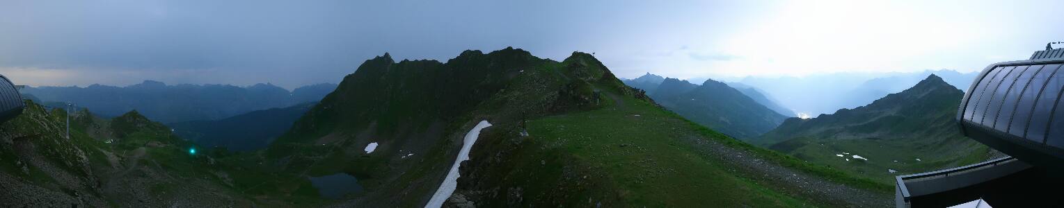 Silvretta Montafon | Panorama Bahn am Hochjoch