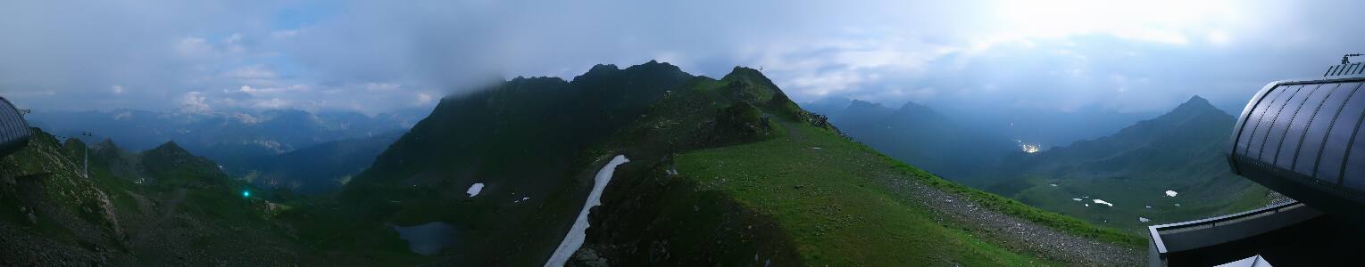 Silvretta Montafon Panorama Bahn am Hochjoch