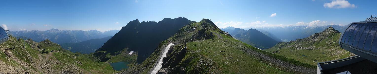 Silvretta Montafon | Panorama Bahn am Hochjoch