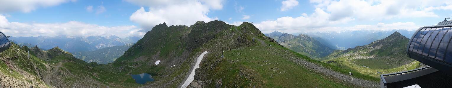 Silvretta Montafon | Panorama Bahn am Hochjoch