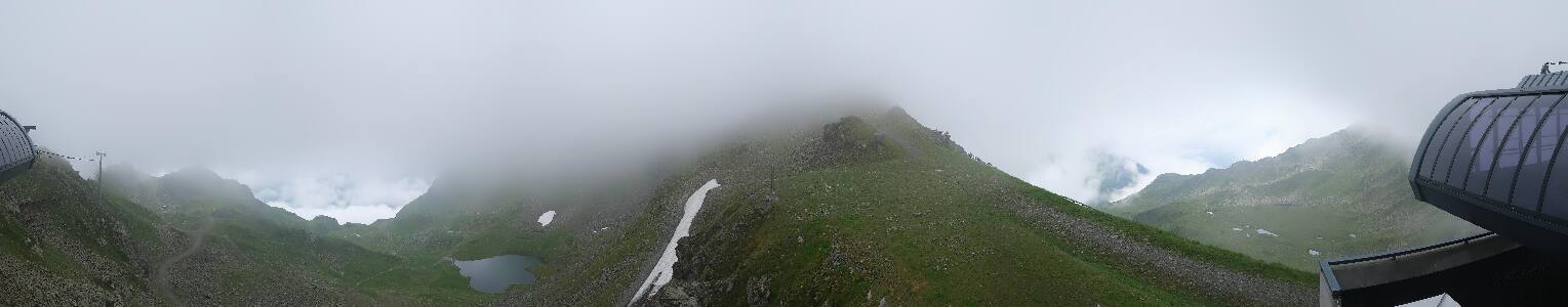 Silvretta Montafon Panorama Bahn am Hochjoch