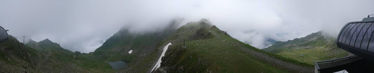 Silvretta Montafon Panorama Bahn am Hochjoch