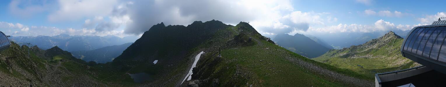 Silvretta Montafon | Panorama Bahn am Hochjoch