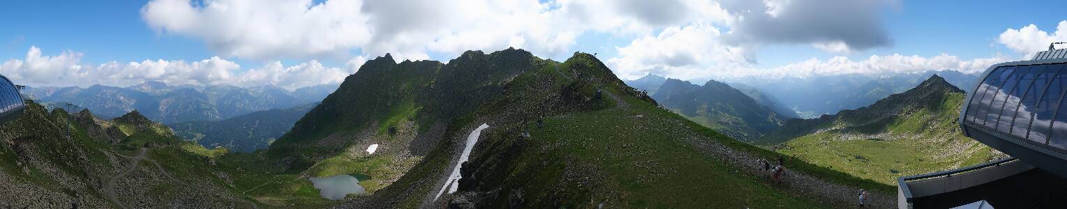 Silvretta Montafon | Panorama Bahn am Hochjoch
