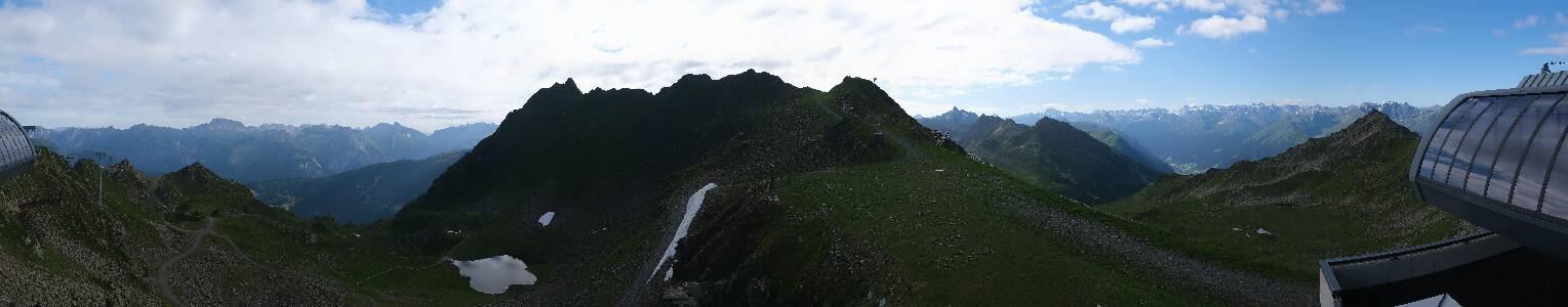 Silvretta Montafon | Panorama Bahn am Hochjoch