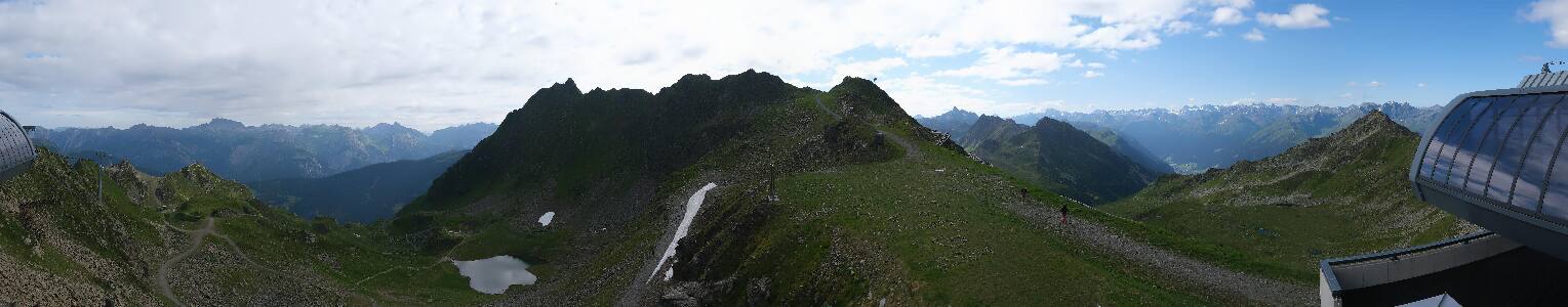 Silvretta Montafon | Panorama Bahn am Hochjoch