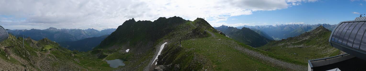 Silvretta Montafon | Panorama Bahn am Hochjoch