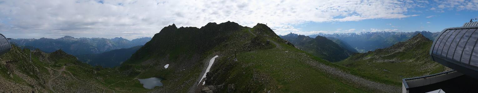 Silvretta Montafon | Panorama Bahn am Hochjoch