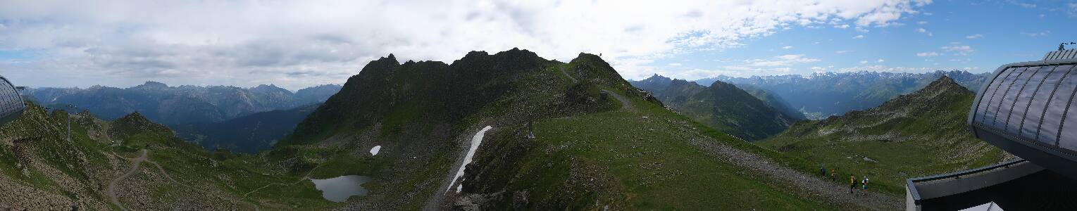 Silvretta Montafon | Panorama Bahn am Hochjoch
