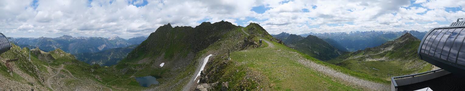 Silvretta Montafon | Panorama Bahn am Hochjoch