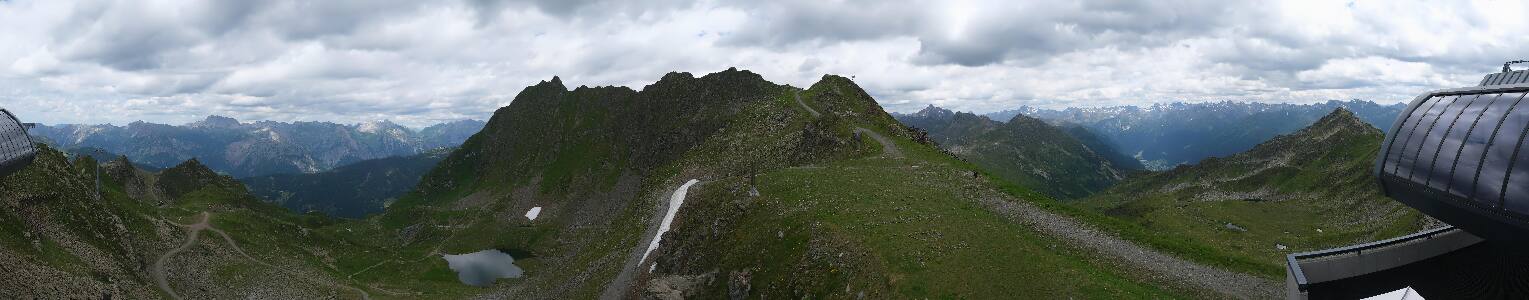 Silvretta Montafon | Panorama Bahn am Hochjoch