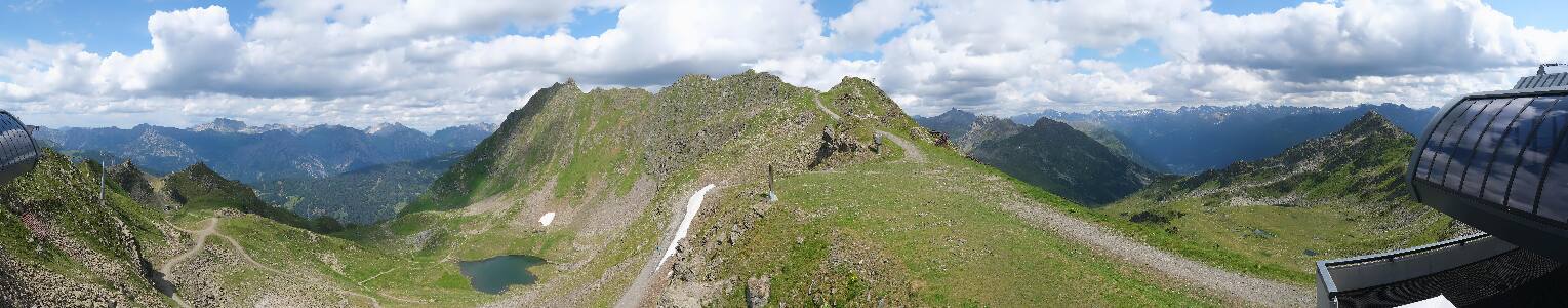 Silvretta Montafon | Panorama Bahn am Hochjoch