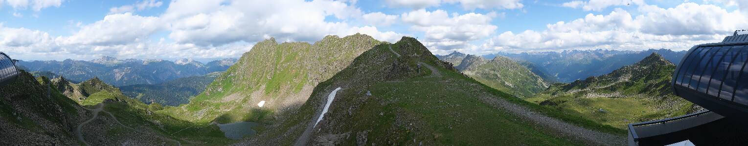 Silvretta Montafon | Panorama Bahn am Hochjoch