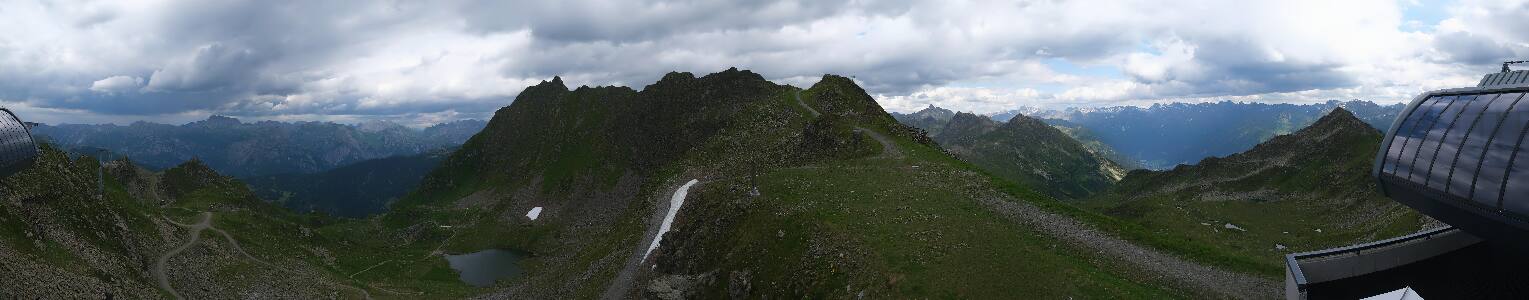 Silvretta Montafon | Panorama Bahn am Hochjoch