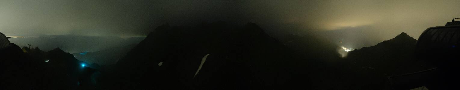 Silvretta Montafon Panorama Bahn am Hochjoch