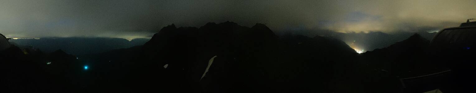 Silvretta Montafon Panorama Bahn am Hochjoch