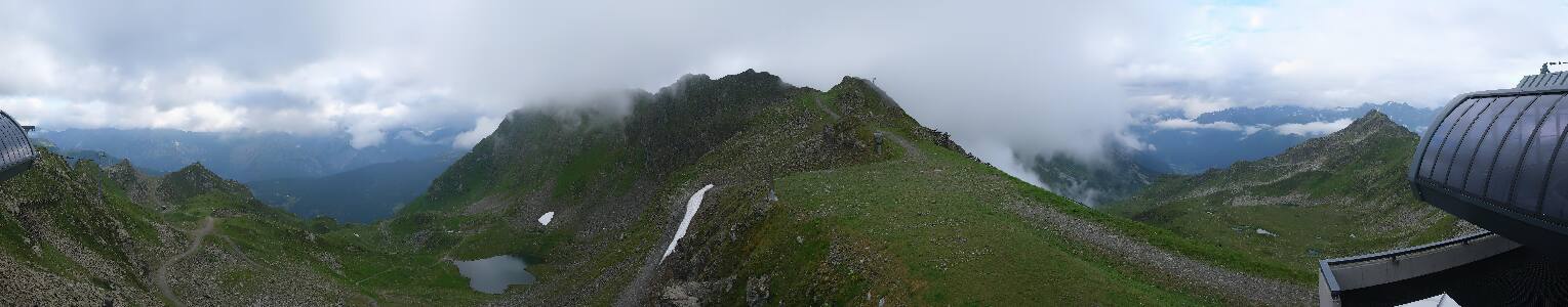 Silvretta Montafon Panorama Bahn am Hochjoch