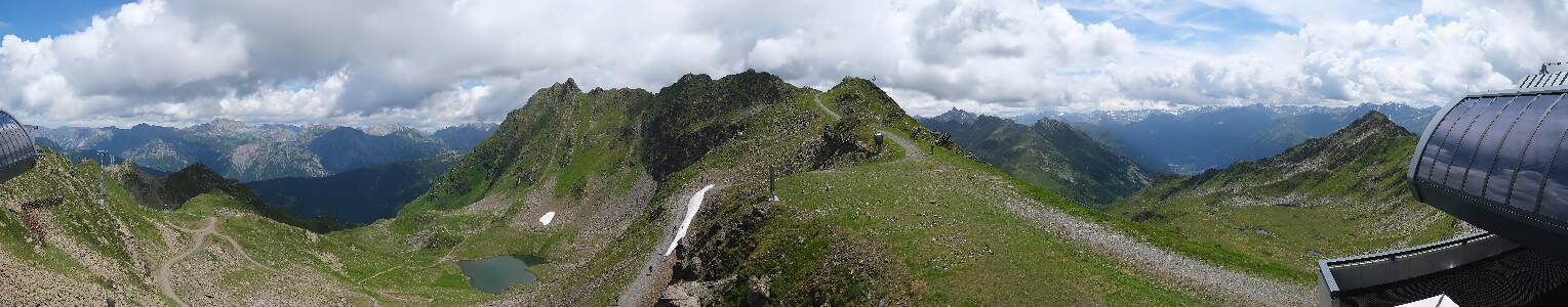 Silvretta Montafon | Panorama Bahn am Hochjoch