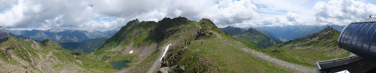 Silvretta Montafon | Panorama Bahn am Hochjoch