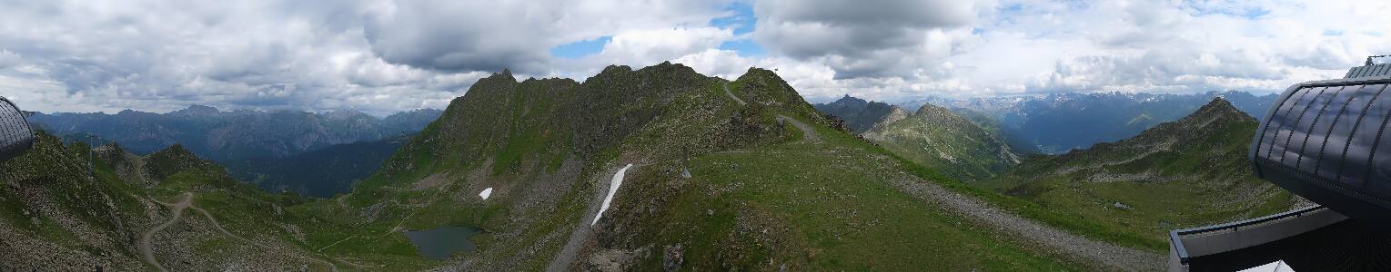 Silvretta Montafon | Panorama Bahn am Hochjoch
