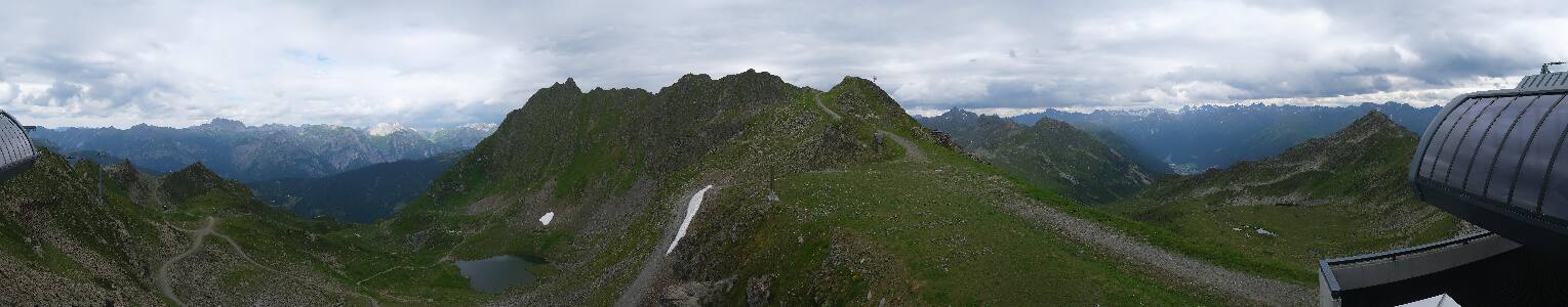 Silvretta Montafon | Panorama Bahn am Hochjoch