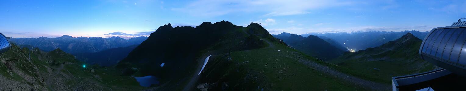 Silvretta Montafon | Panorama Bahn am Hochjoch