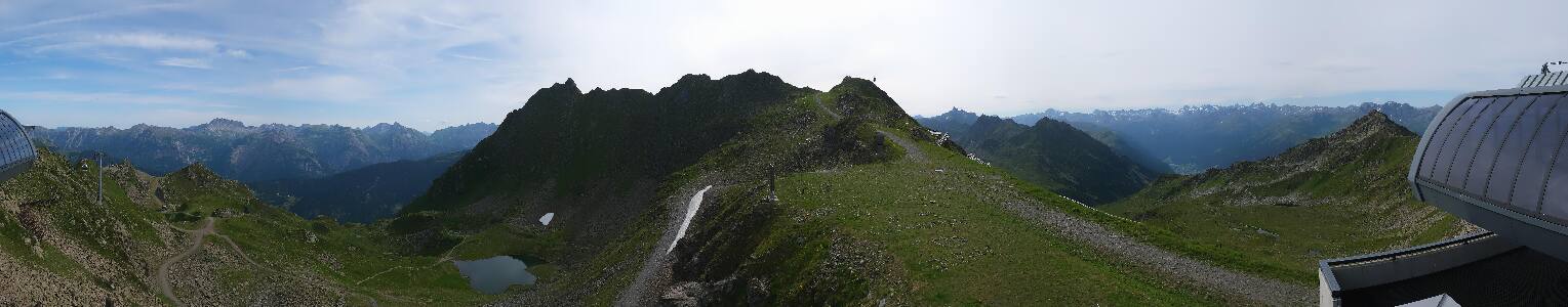 Silvretta Montafon | Panorama Bahn am Hochjoch