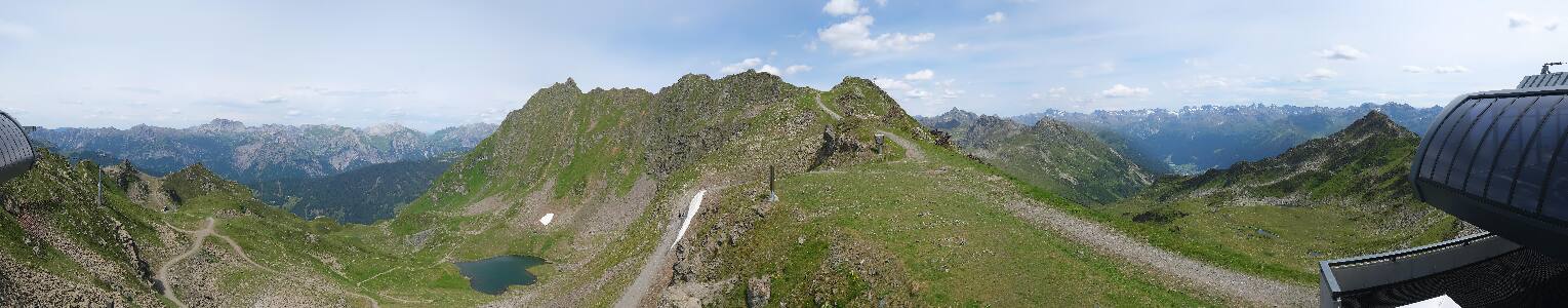Silvretta Montafon | Panorama Bahn am Hochjoch