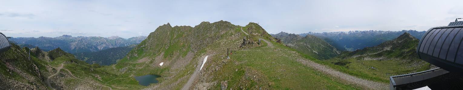 Silvretta Montafon | Panorama Bahn am Hochjoch