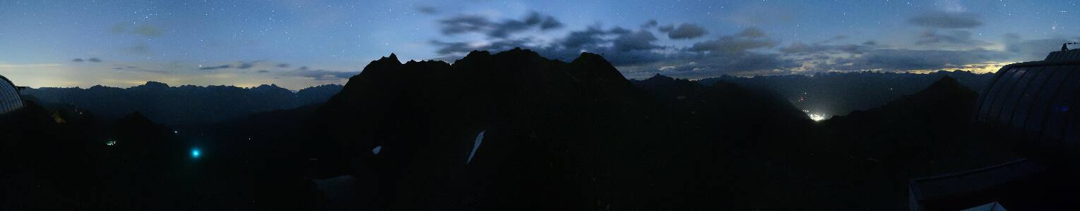 Silvretta Montafon Panorama Bahn am Hochjoch