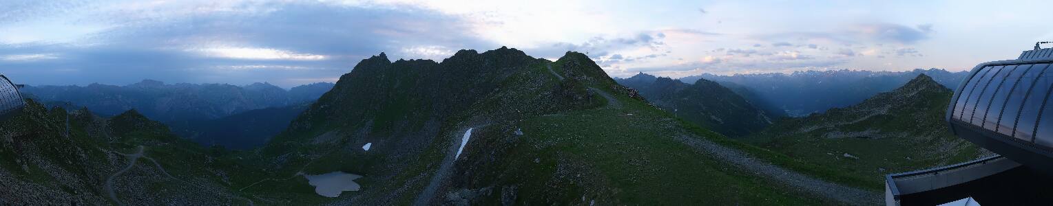 Silvretta Montafon | Panorama Bahn am Hochjoch
