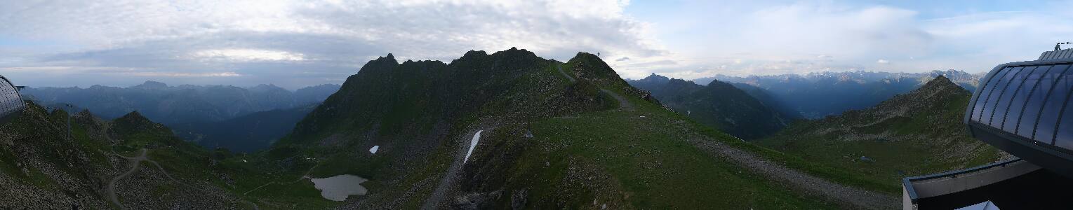 Silvretta Montafon | Panorama Bahn am Hochjoch