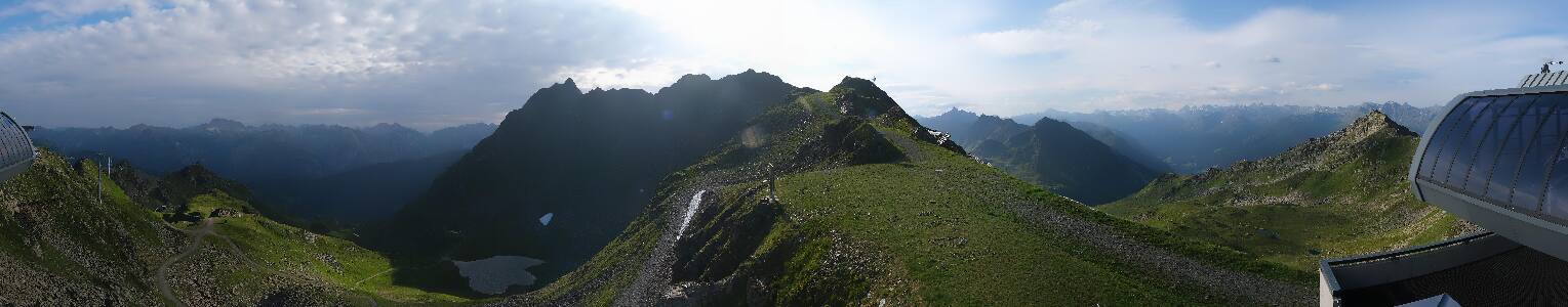 Silvretta Montafon | Panorama Bahn am Hochjoch