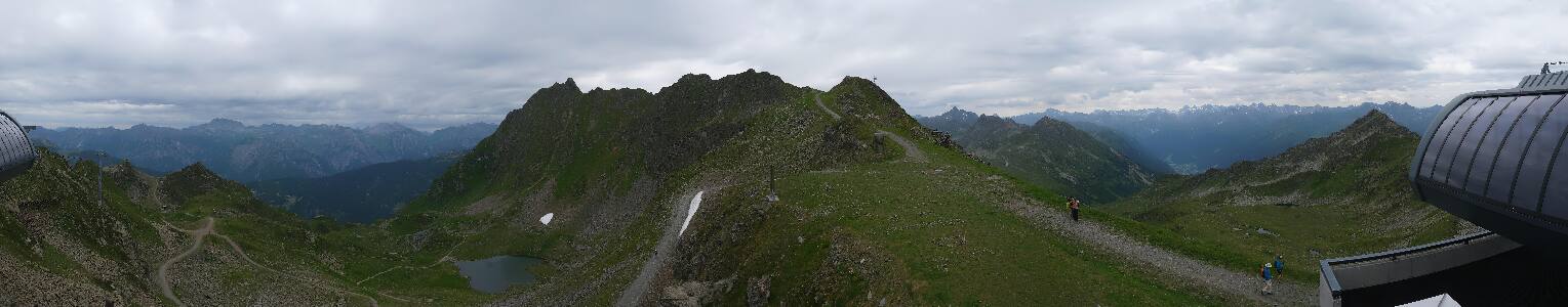 Silvretta Montafon | Panorama Bahn am Hochjoch