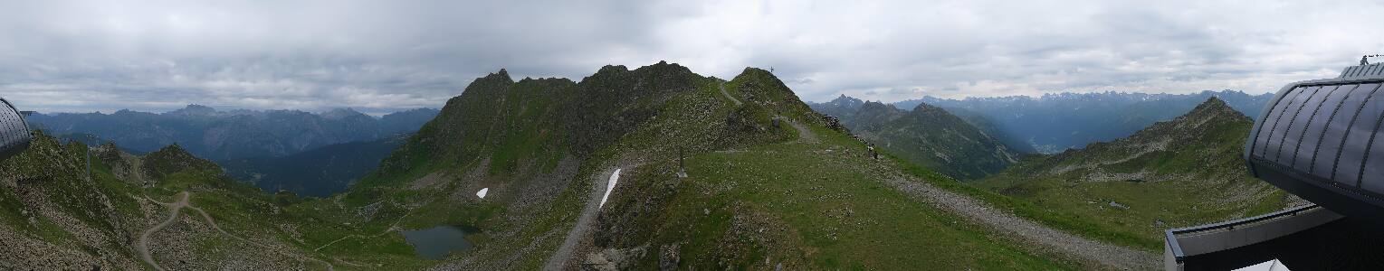 Silvretta Montafon | Panorama Bahn am Hochjoch