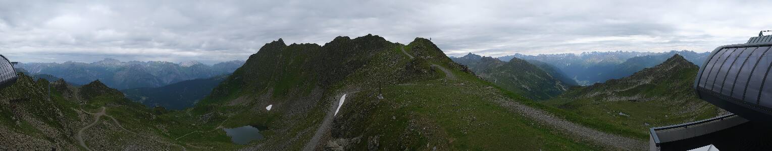 Silvretta Montafon | Panorama Bahn am Hochjoch