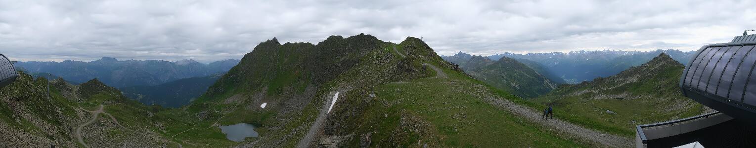 Silvretta Montafon | Panorama Bahn am Hochjoch