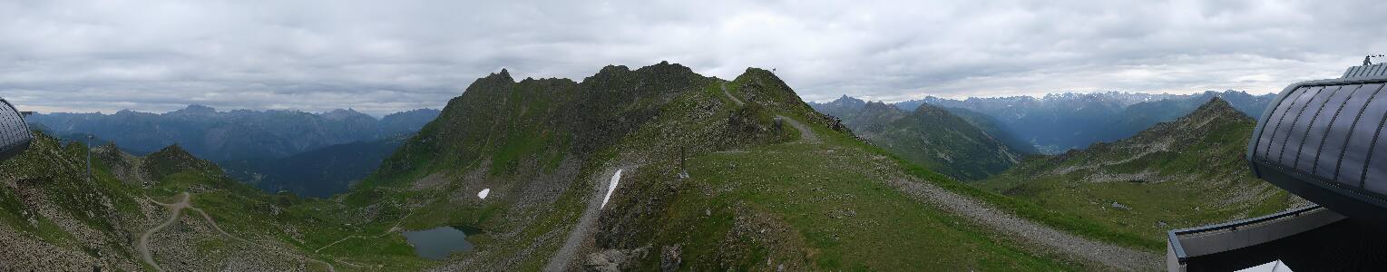 Silvretta Montafon | Panorama Bahn am Hochjoch