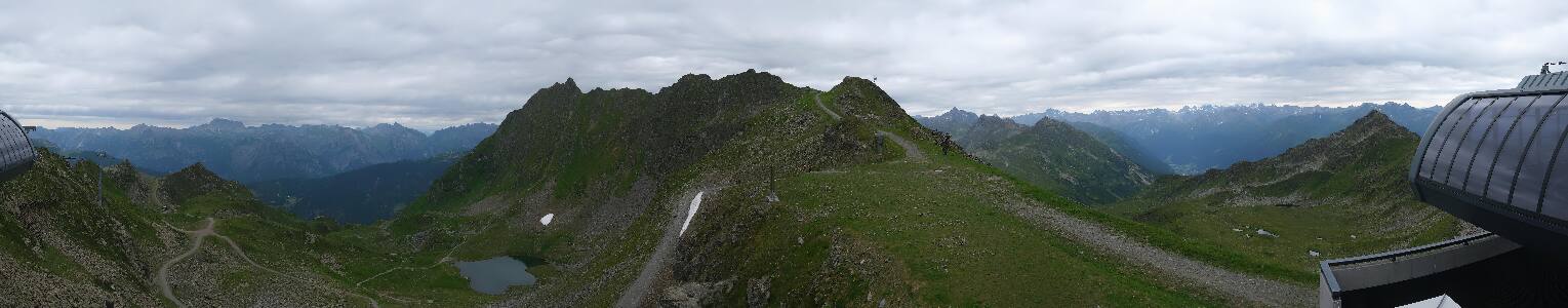 Silvretta Montafon | Panorama Bahn am Hochjoch