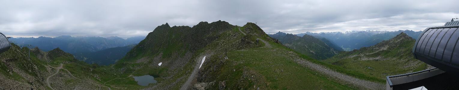 Silvretta Montafon | Panorama Bahn am Hochjoch