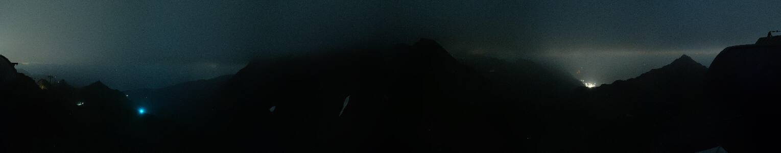 Silvretta Montafon Panorama Bahn am Hochjoch