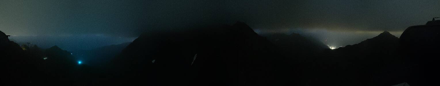 Silvretta Montafon Panorama Bahn am Hochjoch
