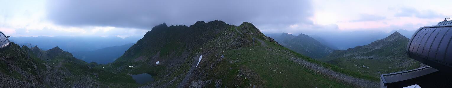 Silvretta Montafon Panorama Bahn am Hochjoch