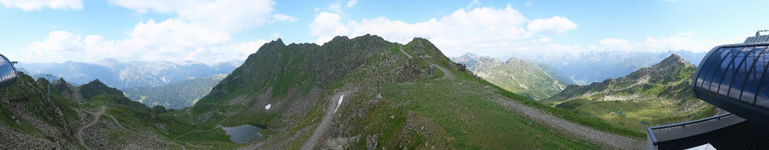 Silvretta Montafon | Panorama Bahn am Hochjoch