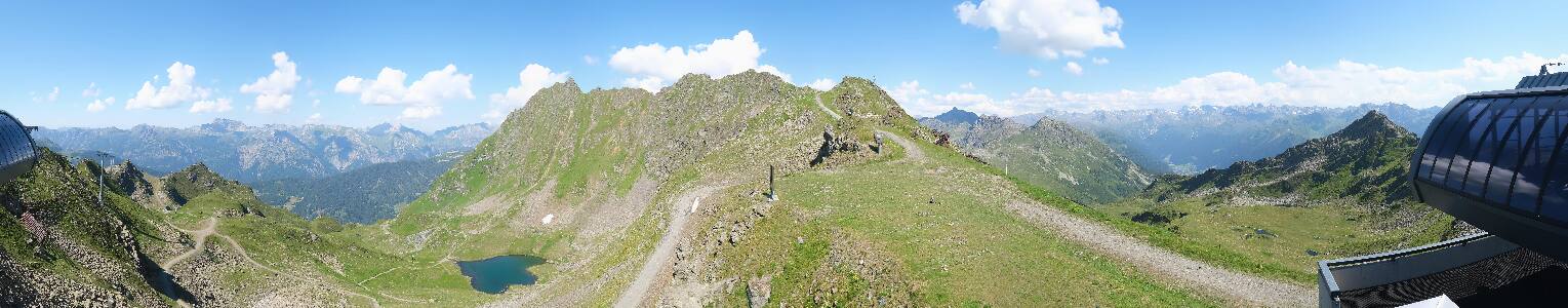 Silvretta Montafon | Panorama Bahn am Hochjoch