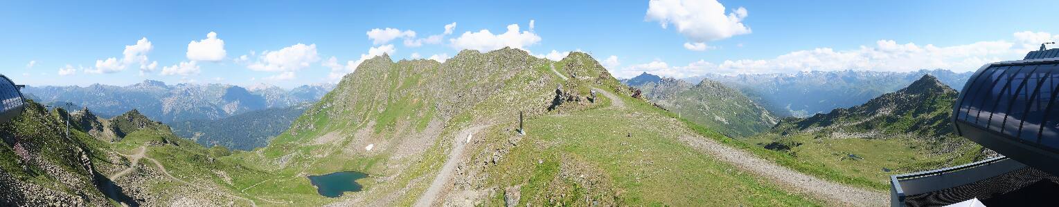 Silvretta Montafon | Panorama Bahn am Hochjoch