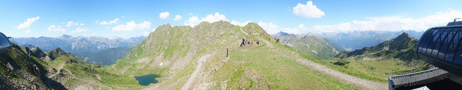 Silvretta Montafon | Panorama Bahn am Hochjoch